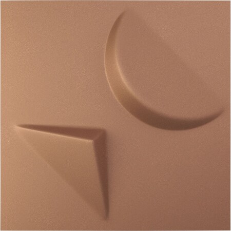 Ekena Millwork 11 7/8in. W x 11 7/8in. H Apollo EnduraWall Decorative 3D Wall Panel Covers 0.98 Sq. Ft. WP12X12APCAC